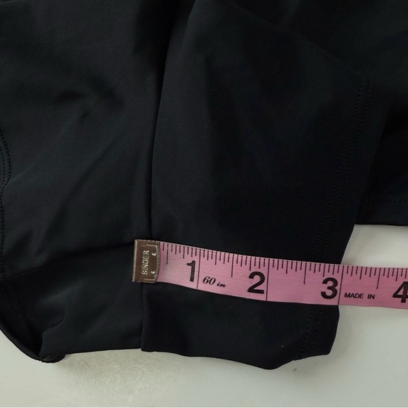 Swim Solutions Boyshorts Womens 24W Black Thigh Minimizer Swim Bottom - Picture 10 of 10